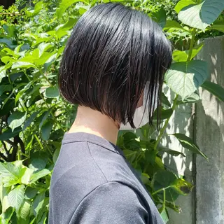 ショート カラー 久力琴音''透明感 カラー''アレンジのヘアスタイル