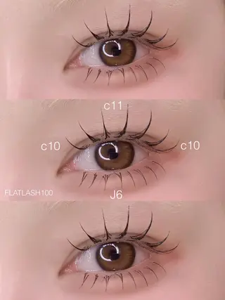 マツエク・マツパ モニターモデル募集 KKSBeautyのマツエク・マツパデザイン