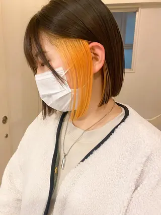 ショート カラー ハイトーンカラー ⭐️NAZUNAのヘアスタイル
