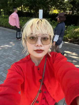 カラー soi conc所属・AYU/ブリーチ/ ハイトーンカラーのヘアスタイル