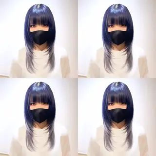 セミロング カラー 🌟トップデザイナー 高橋🌟のヘアスタイル