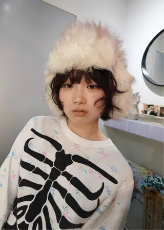 ミディアム groovy所属・groovy SaKura/学大のヘアスタイル