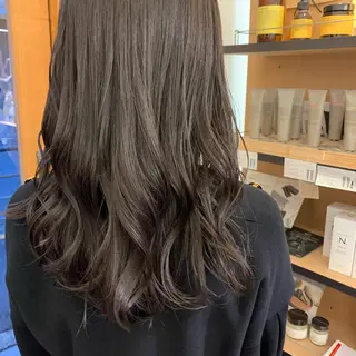 ロング 艶髪color💎髪 質改善ストレート大吉のヘアスタイル