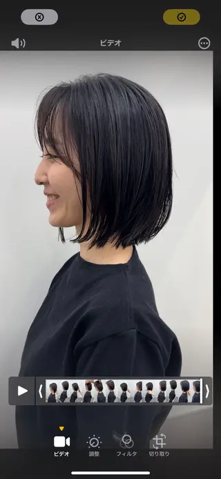 ミディアム gotoday shaire salon 神戸三宮所属・ショート/パーマ/ MIOのヘアスタイル