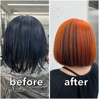 ミディアム カラー あすか JILLSTUDIOのヘアスタイル