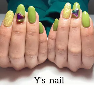 ネイル 手書きが得意🖌️ Y’s  nailのネイルデザイン