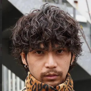 パーマ メンズ “fifth”川内 泰智／メンズパーマのヘアスタイル