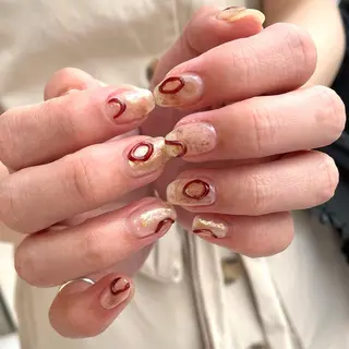 ネイル 新井 ひなののネイルデザイン