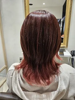 ミディアム カラー TriumpH天王寺 Makoのヘアスタイル