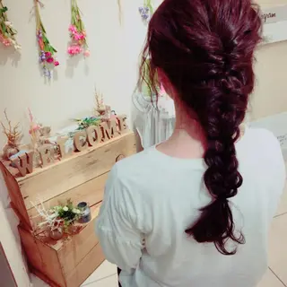 ヘアアレンジ ロング ヘアセット/髪質改善 /カラー/TADOのヘアスタイル