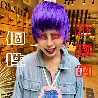 ショート 【ロングウルフカット 姫カット】伊藤裕哉のヘアスタイル