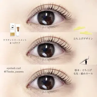 マツエク・マツパ eyelist harukaのマツエク・マツパデザイン
