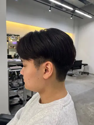 ミディアム メンズ 森山 聖弥/メンズカットのヘアスタイル