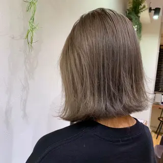 ミディアム カラー 福田　洋樹 /  zina博多のヘアスタイル