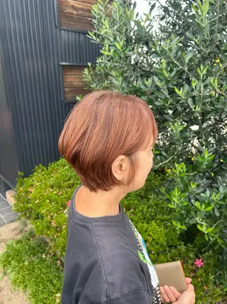 ショート LATTE 前橋所属・蜂須賀 輝のヘアスタイル