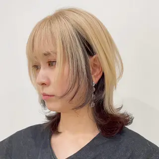 ミディアム カットモデル募集🐺 らいと💎のヘアスタイル