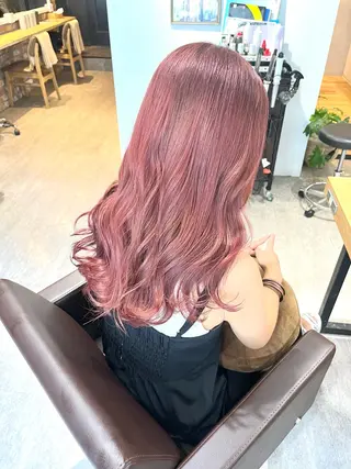 ロング カラー 艶髪カラー 渡辺岳也のヘアスタイル