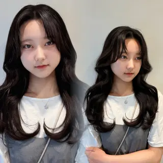 ロング 中韓𝐌𝐈𝐗🩶 𝐘𝐔𝐊𝐀のヘアスタイル