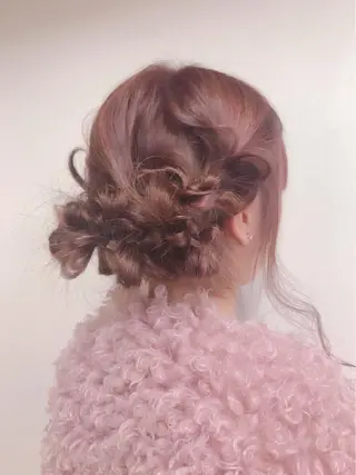 ヘアアレンジ 艶髪/モテヘア🎀 MIHOのヘアスタイル