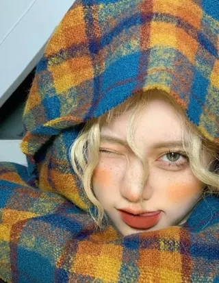 ロング カラー レイヤー/柔色 カラー/SAkiのヘアスタイル