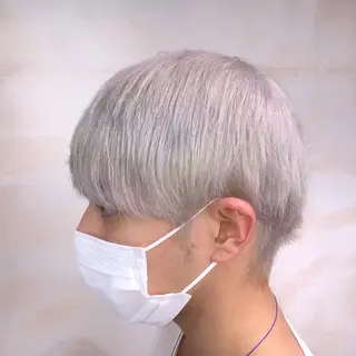 メンズ ブリーチ🔥ベージュ /グレー/daikiのヘアスタイル