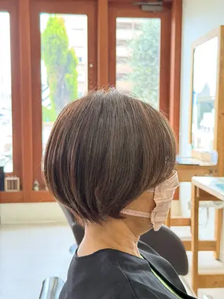 ショート カラー ゆうと/ショート /ショートボブ/ボブのヘアスタイル