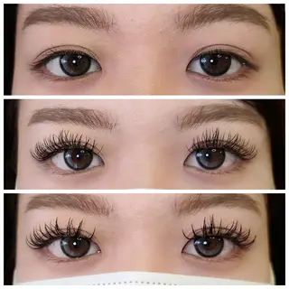 マツエク・マツパ アイラッシュサロンharuka所属・心斎橋駅徒歩1分 完全個室まつ毛専門店のマツエク・マツパデザイン