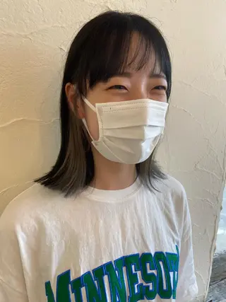 ミディアム Hair Musee 柱店所属・topstylist 吉住 早織のヘアスタイル