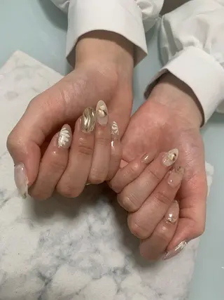 ネイル 🌙🫧CHARME (RUKA)🦋🫧のネイルデザイン