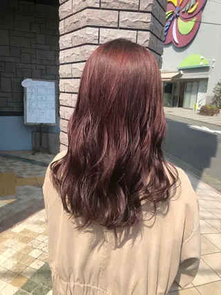 ミディアム La fith hair rond 立川店所属・kyosuke 透明感カラーのヘアスタイル