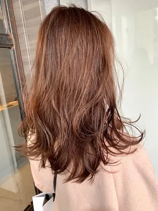 ミディアム カラー メンズヘア/レイヤー /ボブ山内春輝のヘアスタイル