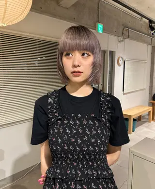 ミディアム BUiK所属・梅田 柚綺乃のヘアスタイル