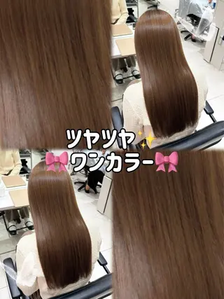 ロング カラー 🤍艶髪透明感 カラー/直井優花🤍のヘアスタイル