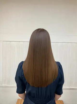 ロング カラー N° +aero 横浜のヘアスタイル