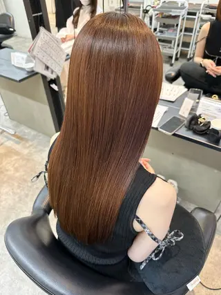 ロング ✂️無料カットモデル ✂️佐々木悠月のヘアスタイル