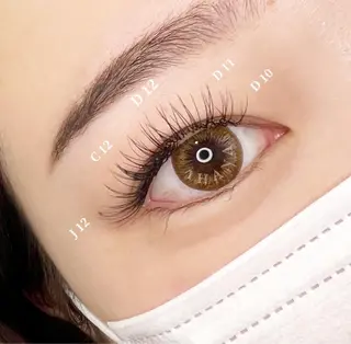 マツエク・マツパ IHANA ❁ イハナのマツエク・マツパデザイン