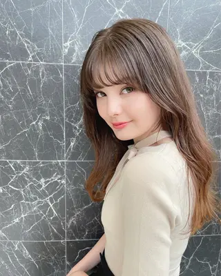 ロング チダアキフミ Ash大森のヘアスタイル