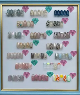 ネイル PURE BLUE  NAIL所属・PURE BLUE NAILのネイルデザイン