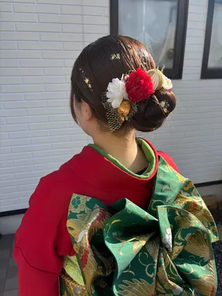 ヘアアレンジ TinkerLip所属・レイヤー/ボブ/暗髪 透明感カラーChieのヘアスタイル