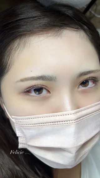 マツエク・マツパ Felicie＊ Sayakaのマツエク・マツパデザイン