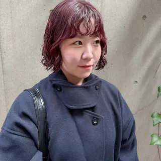 ショート パーマ 大橋 芽衣のヘアスタイル