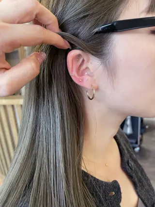 ダブルカラー /まつ毛パーマ🎀のヘアスタイル