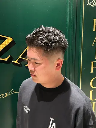 パーマ メンズ ヒロ銀座牛山 友晴のヘアスタイル