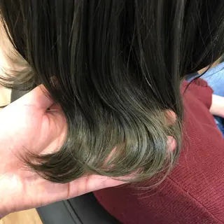 ミディアム カラー トレンドヘア🌿 chinariのヘアスタイル