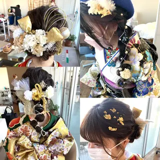 ヘアアレンジ hair salon siro所属・小澤 志穂のヘアスタイル