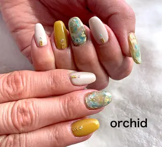 ネイル orchid ♡オーキッドのネイルデザイン