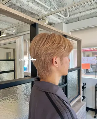 ショート ブリーチなしダブル カラー/なぎ🦖ᩚのヘアスタイル