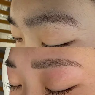 アイブロウ franfika かりごめのマツエク・マツパデザイン