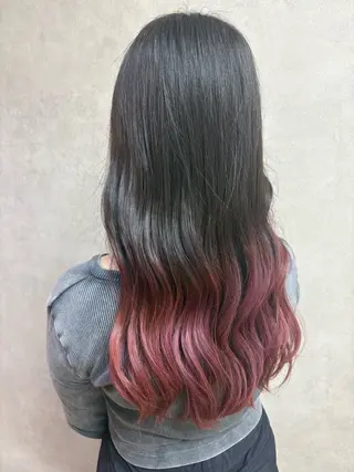 ロング カラー number＋所属・number＋ / 璃々花のヘアスタイル