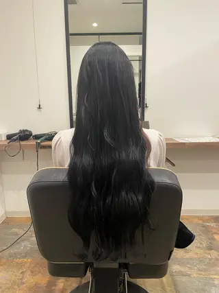 ロング CHESS所属・星 優南のヘアスタイル